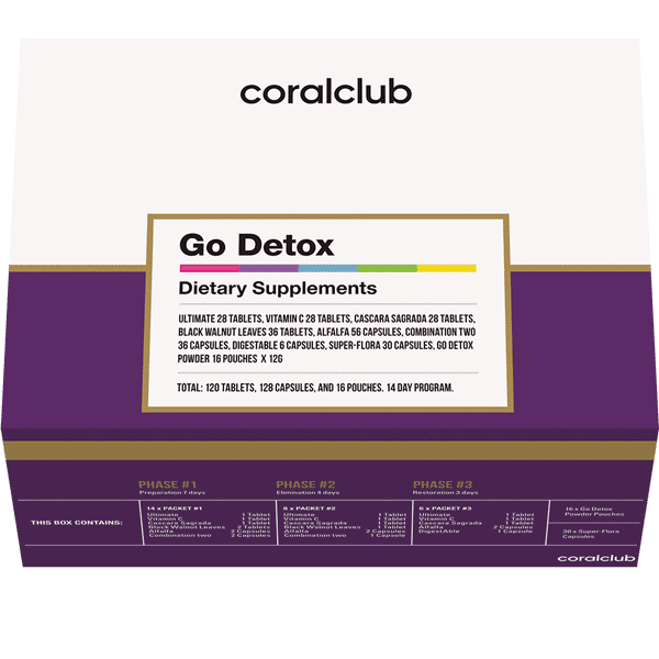 Go Detox 14 day cleanse | Coral Club